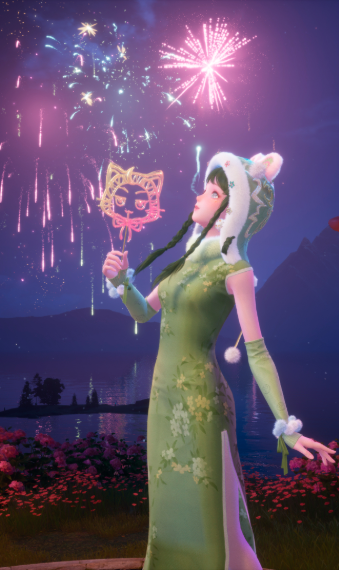 Festive emerald image