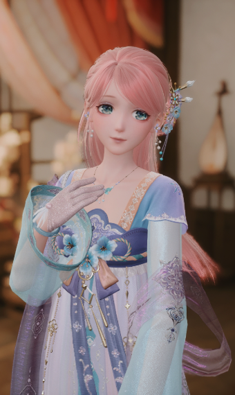 Nikki's delicate pastel hanfu image