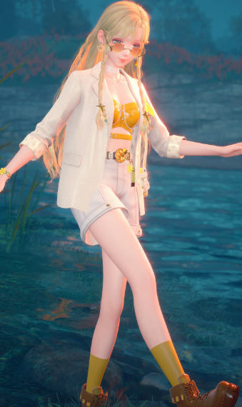This isn't a rainy day outfit image