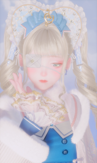 Soft Blue Lolita Doll image