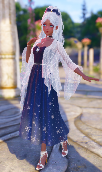 Snowy Night Dress image