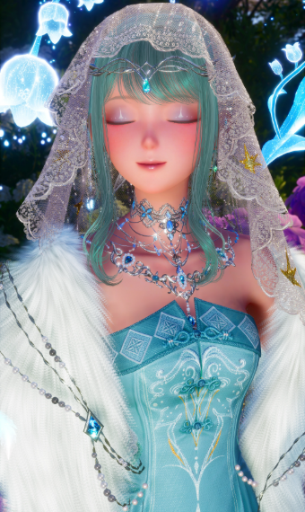 Blue Dew Drops image
