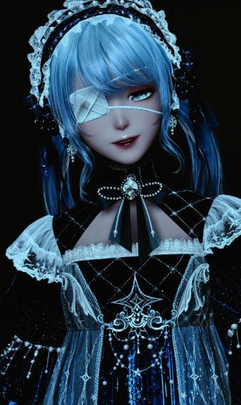 Night Blue Doll image