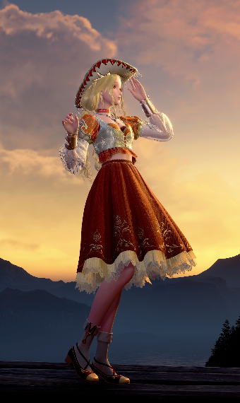Sunset on the Range image