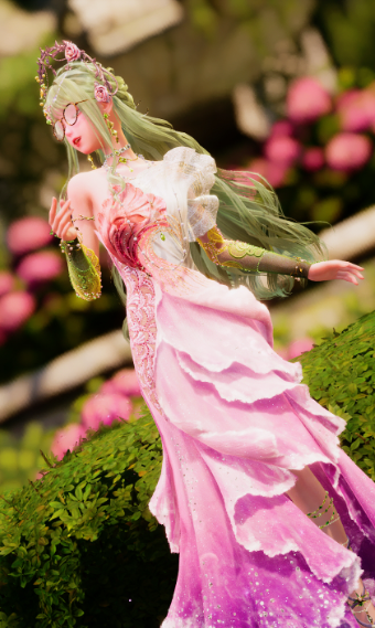 Cascading Rose Petals image