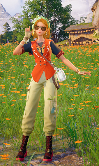 Out in the Gerbera Fields image