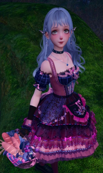 Forest picnic image