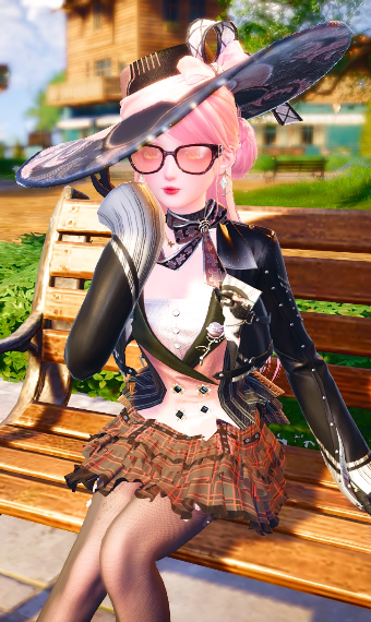 Black and Pink image