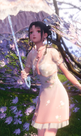Breezy blossoms image