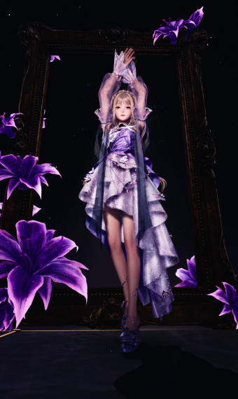 Purple Lily image
