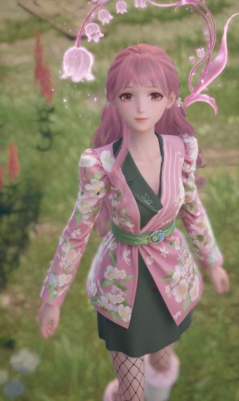 Blossoming scroll image