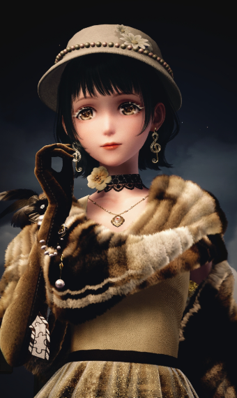 Golden glamour image