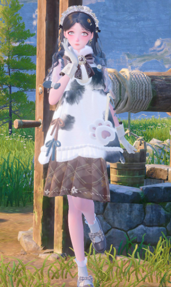 Fluffly maid image