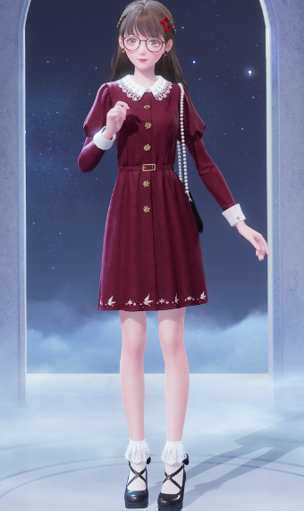 Maroon Macaron image