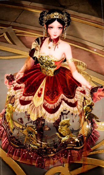 Vermillion Courtesan image