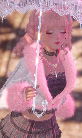A Gyaru's day out, Pink overload image