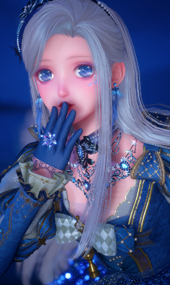 Blue royalty image
