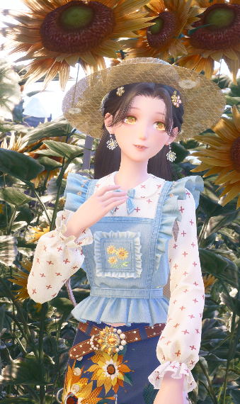 Sunflower Girl image