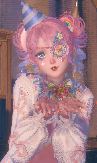cotton candy heart image