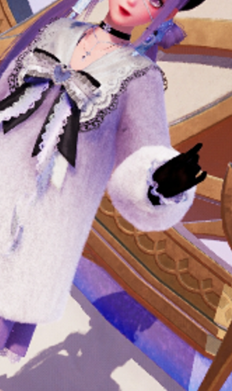 Just purple and bows image