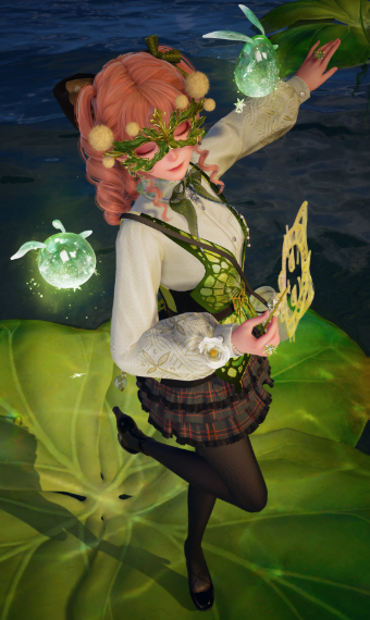 Green masquarade image