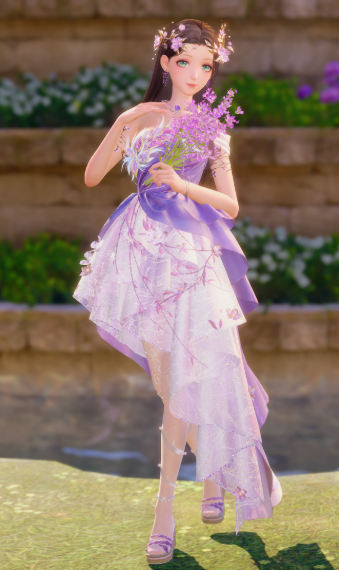 Purple Floral Princess image