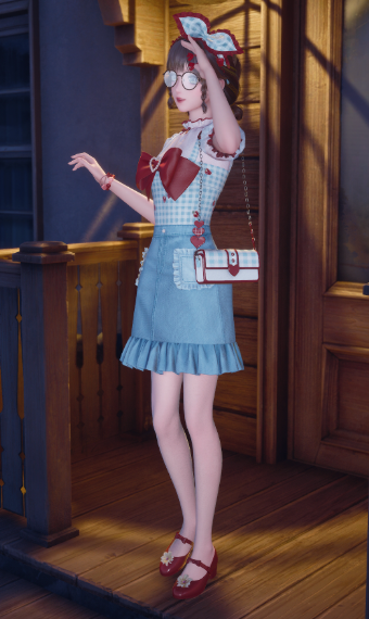 Blue Gingham Girlie image