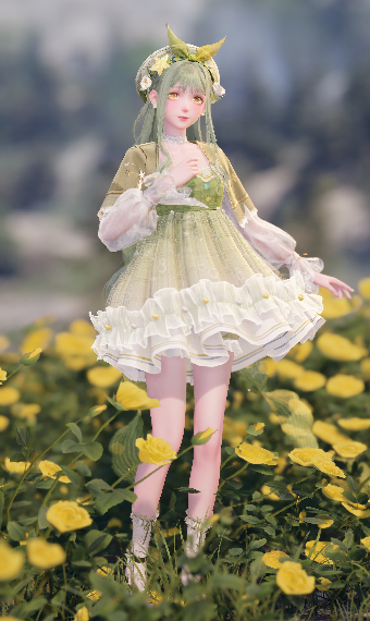 Blooming meadow image