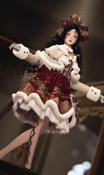 Holiday doll image