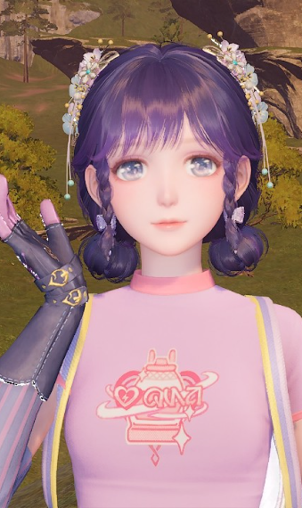 New exploration purple outfit image