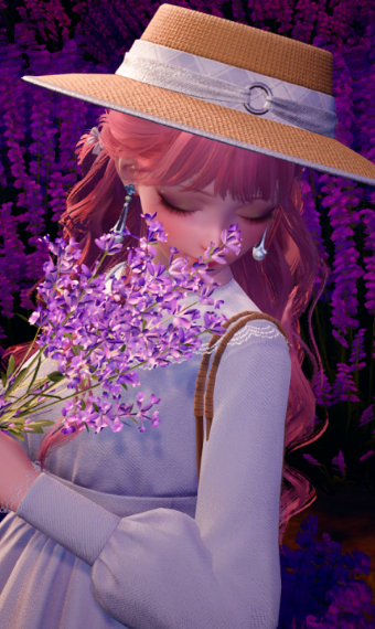 cottage core lavender image