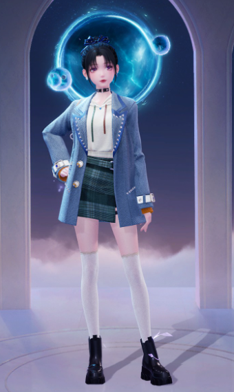 Bleu brumeux image