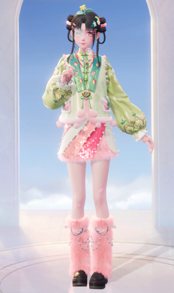 Decorated Peach image