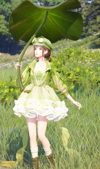 lingering greenery image