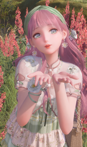 Pink Blossom Fields image
