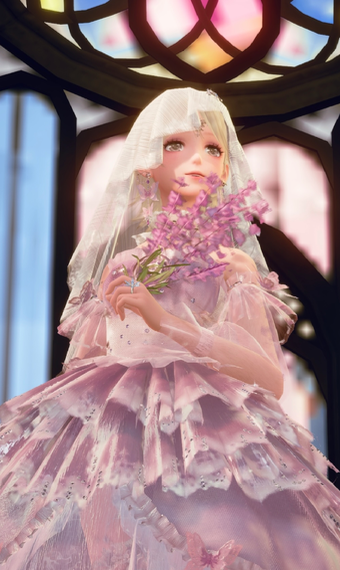 spring bride image
