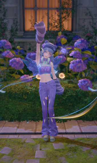 purple emo - egirl image