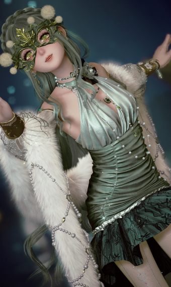 masquerade flapper image