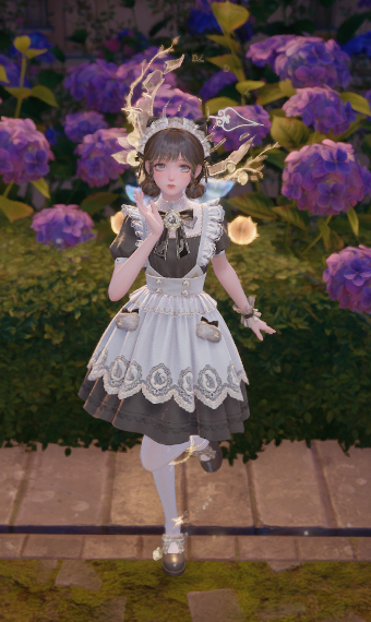 cat maid image