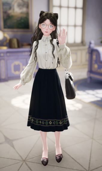 Office Girl Nikki Series [01] image