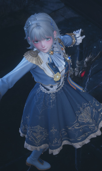 Sword master with the skirt image