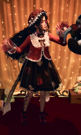 Black-Red velvet cake image
