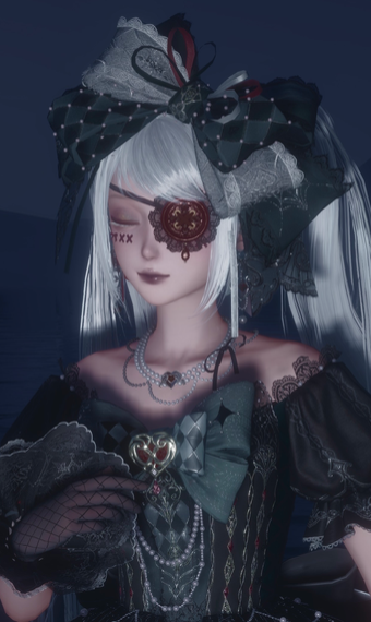 Gothic doll image