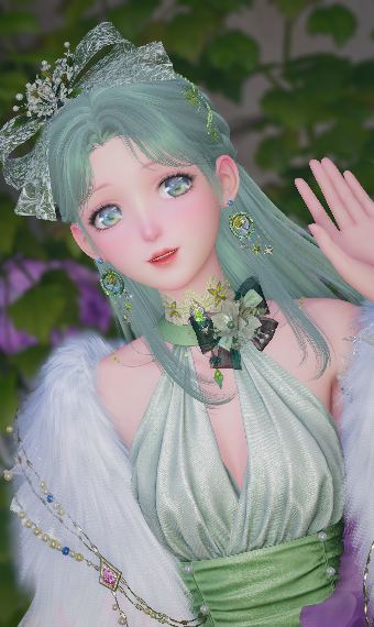 green teaparty image