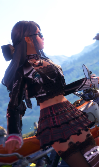 Punkquette Biker Babe image