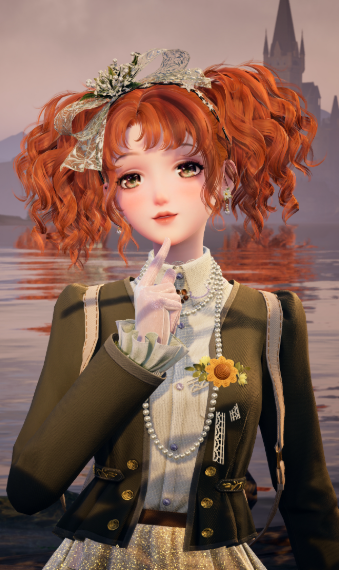 Redhead on an adventure image