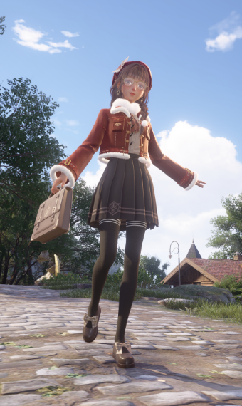 Autumn School Uniform image