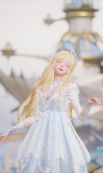 golden blue image