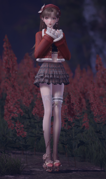 Red Flower Field image