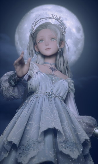 bathing in the moonlight image